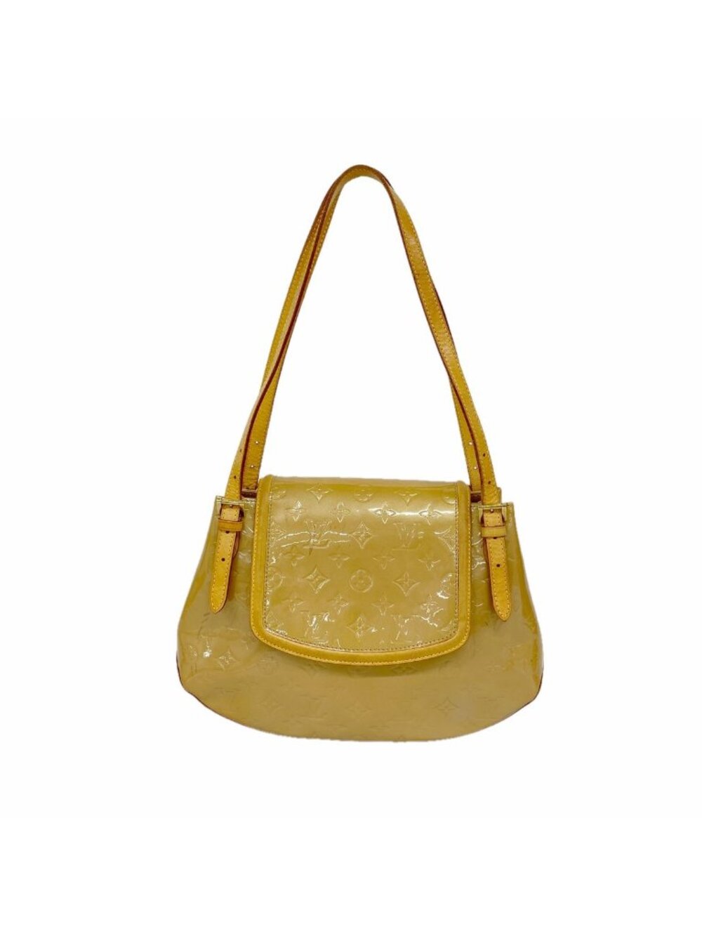 Louis Vuitton Shoulder Bag Vernis Biscayne Bay GM Noisette